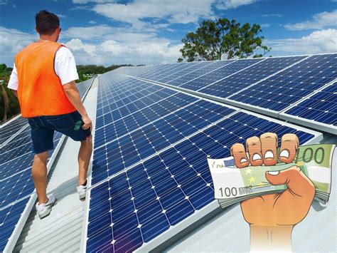 Aides à l'installation de panneaux solaires .